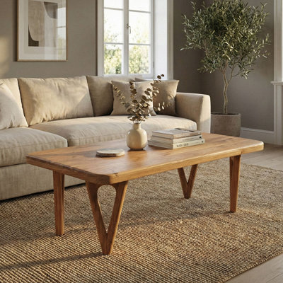 Solid Wood Coffee Table