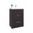 Bathroom Vanity With Sink, 2 Doors, 1 Drawer, Black Wengue-20068943