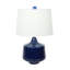 Lampe de table en céramique avec abat-jour tambour Ashely-1163032488