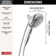 SureDock 7-Spray Magnetic Shower Head, High Pressure Handheld Shower Head, Hand Shower with Hose