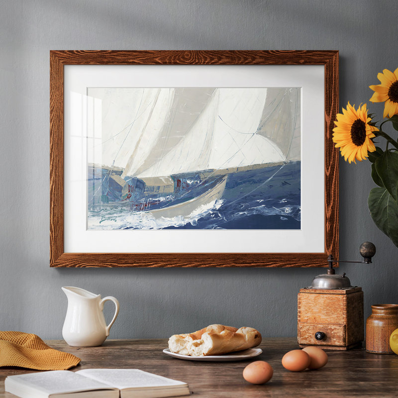 Port to port, reproduction d'art sur toile, Érable, H 26 po x l 38 po