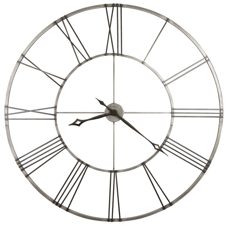 Stockton Metal Skeleton Wall Clock