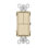 radiant 15 Amp Combination Single Pole/Single Pole/3-Way Rocker Light Switch