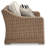 Causeuse d'extérieur avec coussin Danny