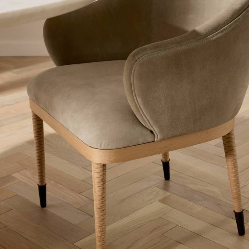 Hershel Upholstered Arm Chair