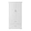 Armoire de salle de bain haute avec armoire à linge autoportante avec 2 portes et tiroirs avec tablette réglable -1182239671