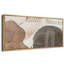 «Mid Century Shape Abstract Curves Modern Earth Tone», reproduction d'art sur toile-111568076-98042300