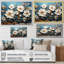 Blanc et doré, charmante fleur printanière I - Fleurs, art mural-1990336778-1990336782