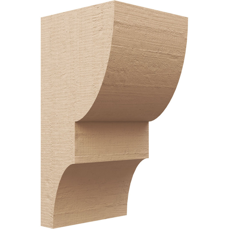 Bois de cèdre brut Ridgewood, Corbeau apprêté Ridgewood, H 22 po x l 11 po x P 11 po