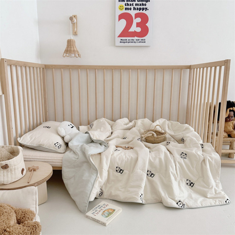 Couverture pour bébé courtepointe respirante, L 47 po x L 59 po