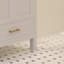 Meuble-lavabo simple 30 po avec plateau en quartz blanc Rooh-101808796-101808797