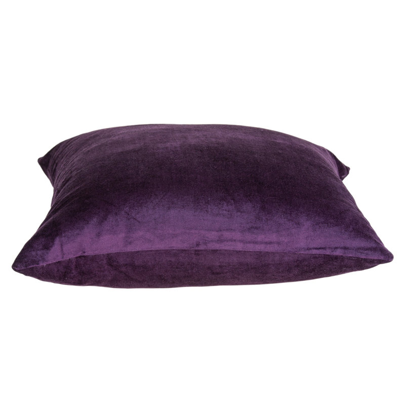 Housse et insert de coussin Topaz, 18 po x 18 po, Polyester / Bourre en polyester, Mauve