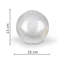 Bernadett Glass Semi Flush Mount-1215130611