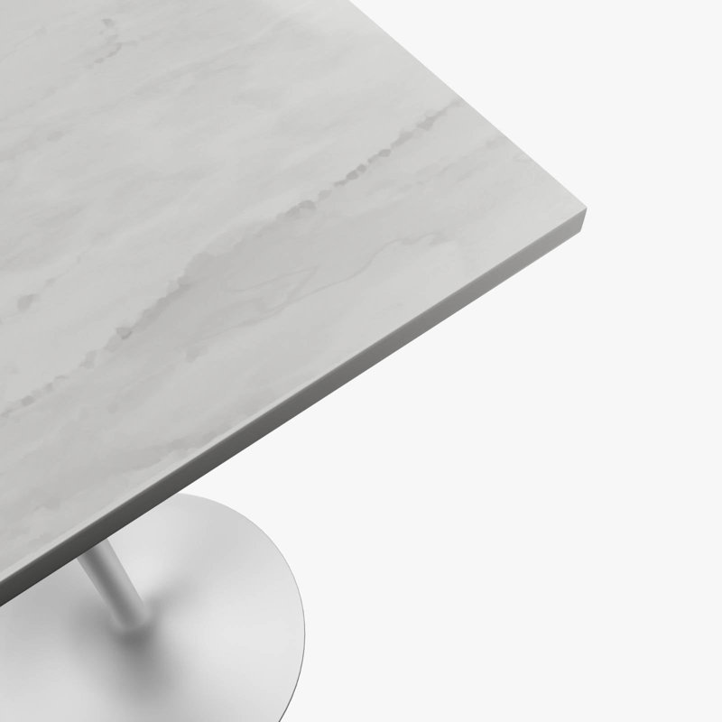 Table de salle à manger Heatherton, H 43,52 po x L 27 po x l 27 po