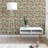 Peel & Stick Floral Tile