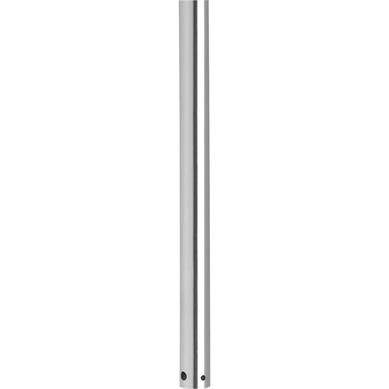 Tige de suspension pour ventilateur de plafond AirPro, H 36 po x l 0,75 po x P 0,75 po, Chrome poli