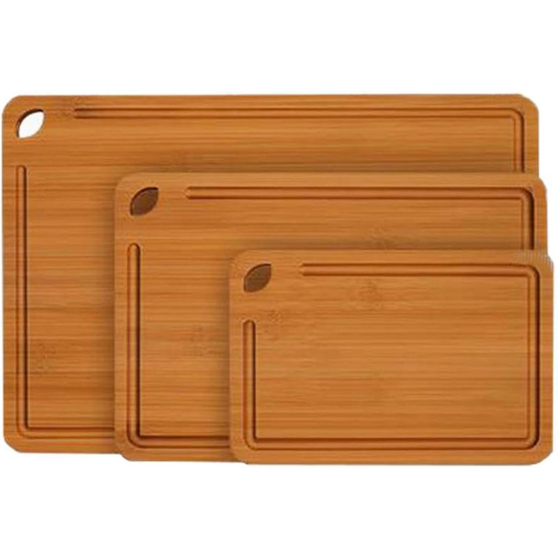 Bamboo Chopping Board Set 3pcs, Cutting Boards