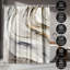 Rideau de douche abstrait «Gulf» par PI Creative Art-101922116
