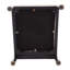 Chaise d'appoint Alrich en noir / beige-648650624
