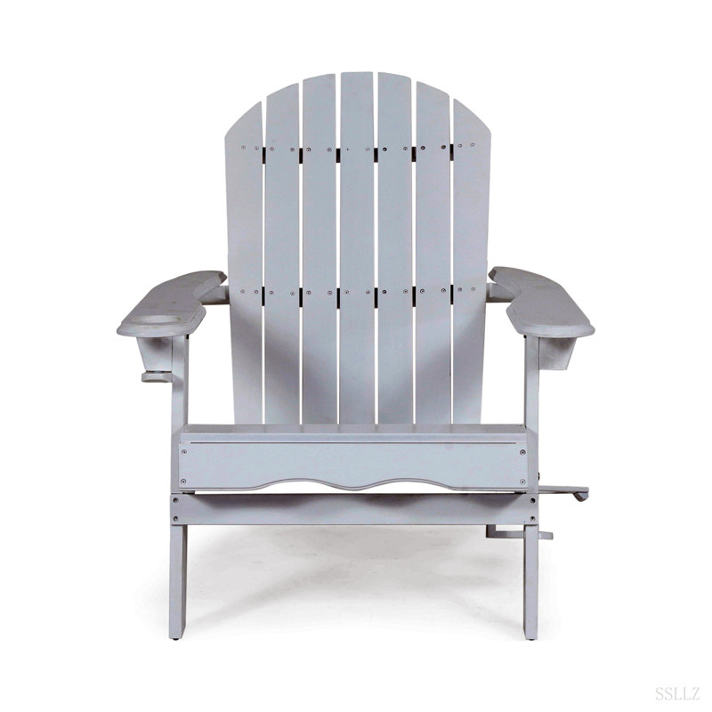 Chaise Adirondack Bellwood, Blanc