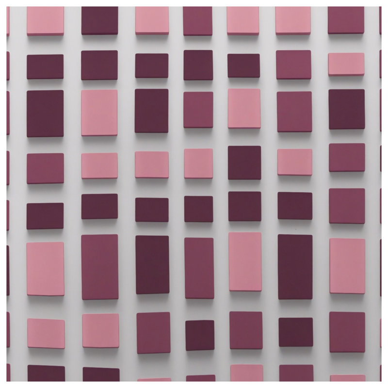 Housses de couette rectangulaires roses et mauves, Queen