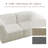 Berlare Boneless 2 - Piece Upholstered Compression Corduroy Modular Sectional Sofa – Fully Compressed, No Assembly Required-101859787