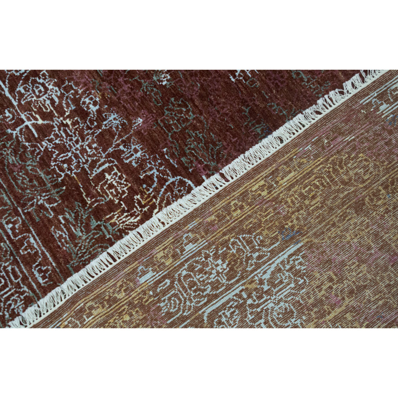 Oriental Indoor Rug, Rectangle 9'1" x 12'2"