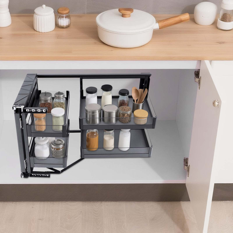 Organisateur de coin d'armoire 21 x 34 x 18 po