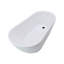 1501.1mm x 718.8mm Soaking Acrylic Bathtub-135586387