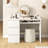 Computer Desk With Power Outlet Keyboard Tray And 3 Large Drawers-1944587404
