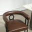 Chaise de salle à manger / fauteuil d'appoint en tissu de chenille de conception contemporaine House Hold-125994577