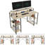 Bureau d'ordinateur 55 "avec tablette pour écran Haigh-1496987889
