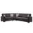 Cailum Legacy Reversible L-Shaped Sleeper Sofa Sectional w/ Storage Seats for Living Room-910889446-907000634