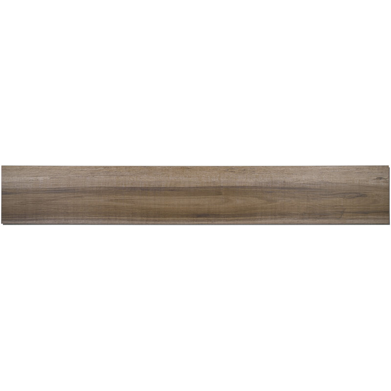 Plancher de vinyle imperméable de luxe à âme rigide Parkland Salvo 7 po x 48 po, 5 mm, 12 mil, Salvo, 12 mil