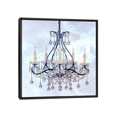 Lustre givré, reproduction d'art sur toile tendue