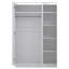 Warren 3 Door Wardrobe