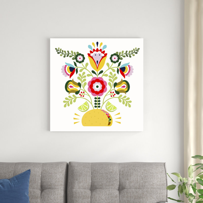 " Cinco de Mayo I " Painting, 30" H x 30" W