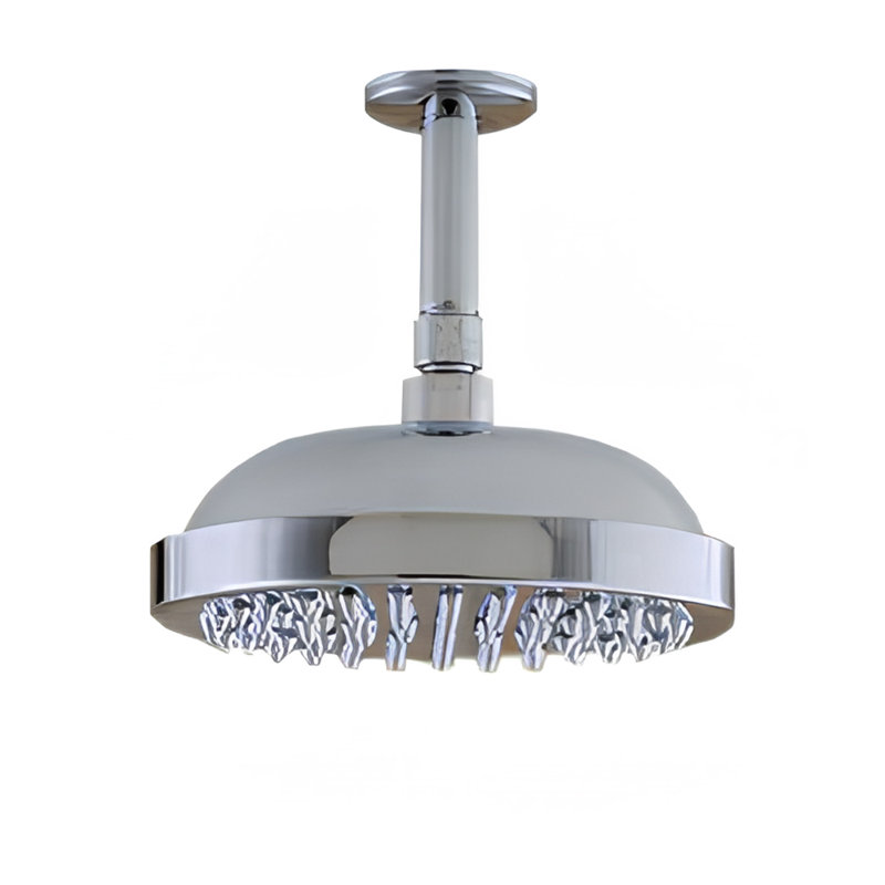 Ceiling Mount 8 in. Shower Head with 4 in. Arm and Escutcheon by Strom Living, Chrome