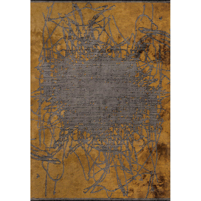Rapture Abstract Area Rug, Rectangle 6'7" x 9'10"