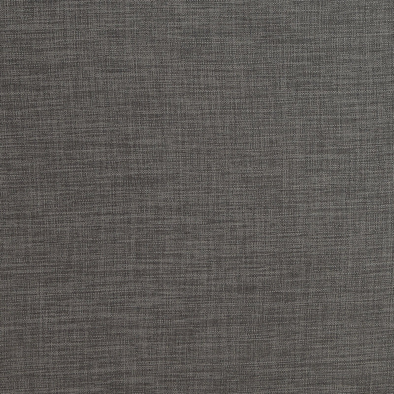 Chaise en lin gris anthracite Laurissa avec 3 coussins