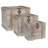 Ensemble de commode 3 pièces en bois Charleigh