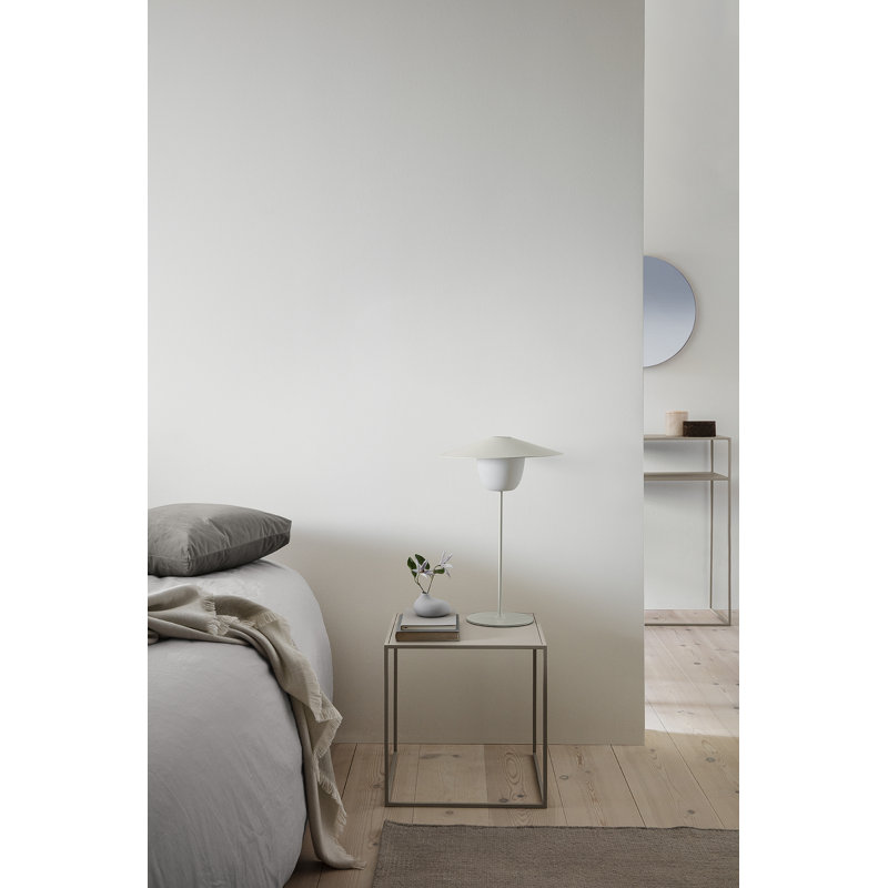 Fera Mourning Dove Nesting End Tables - Square Steel Set of 2