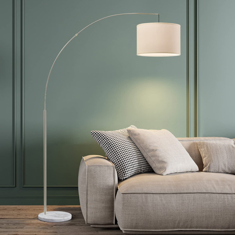 Lampe sur pied arquée 72 po Picar