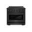 ZLINE Autograph 36 in. Paramount Induction Range with 5 Element Cooktop & Champagne Bronze Accents-125203308