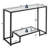 Aileny 42'' Glass Top Console Table-678985732