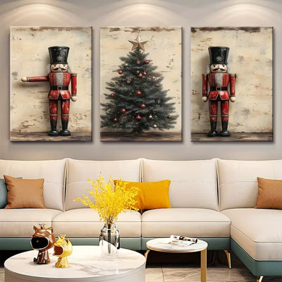 3 Piece Wrapped Canvas Print