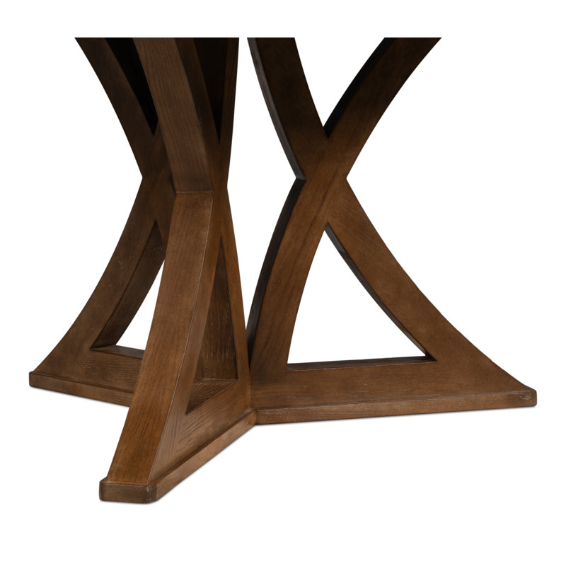 Casual Round Dining Table, Light Mink, 30"H x 66"L x 66"W