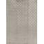 Wool Geometric Area Rug in Gray