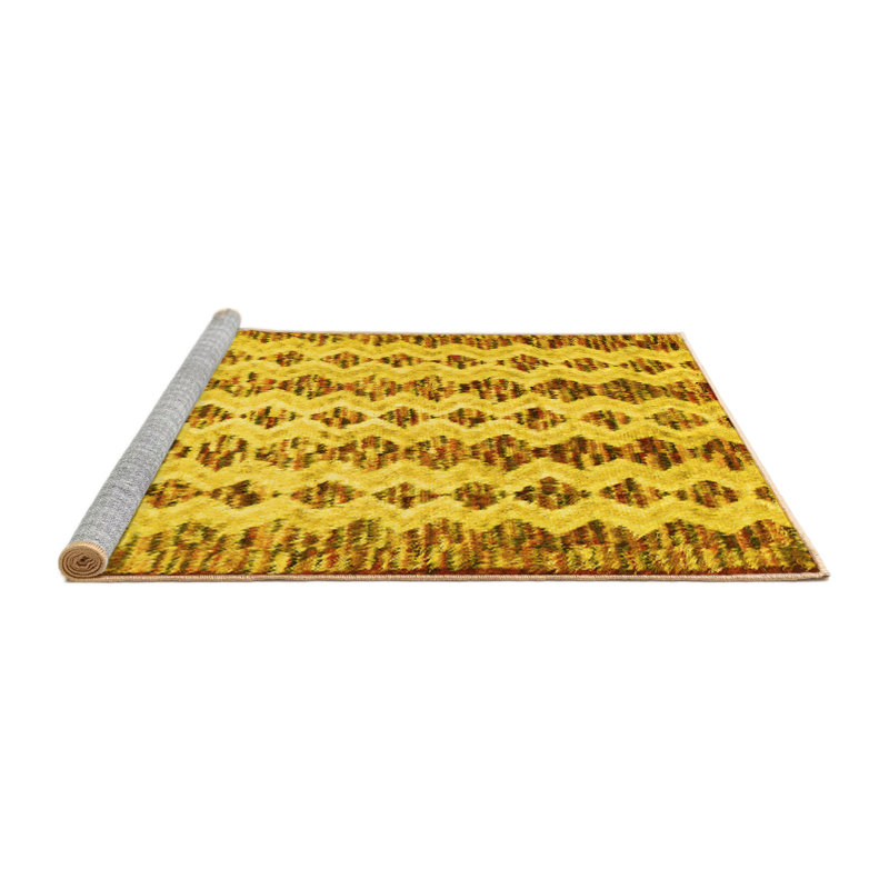Heui Performance Abstract Indoor Rug, Square 8'