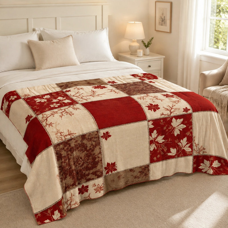 Jeté douillet en flanelle Cozy, L 50 po x l 40 po